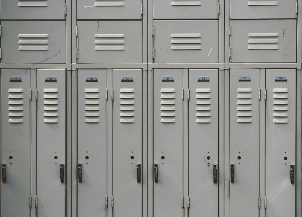 locker in American high school