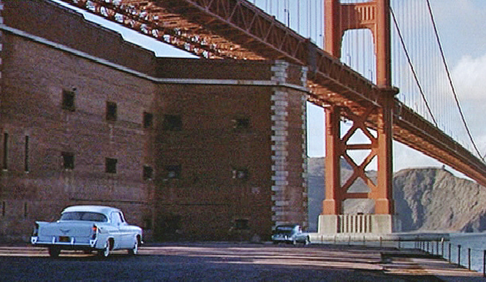 Golden Gate Bridge Fort Point from Vertigo